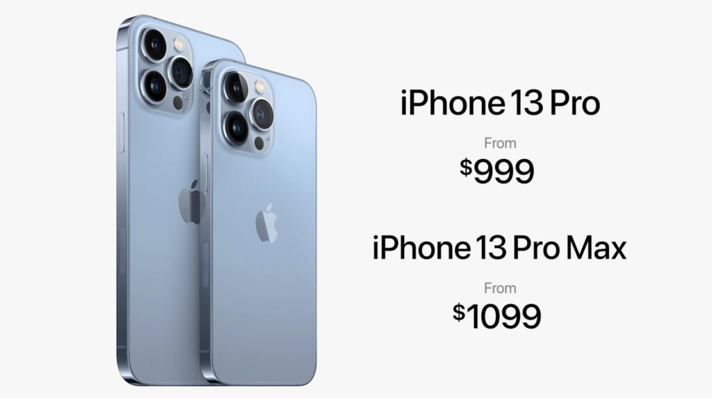 iphone 13 pro -pro max price