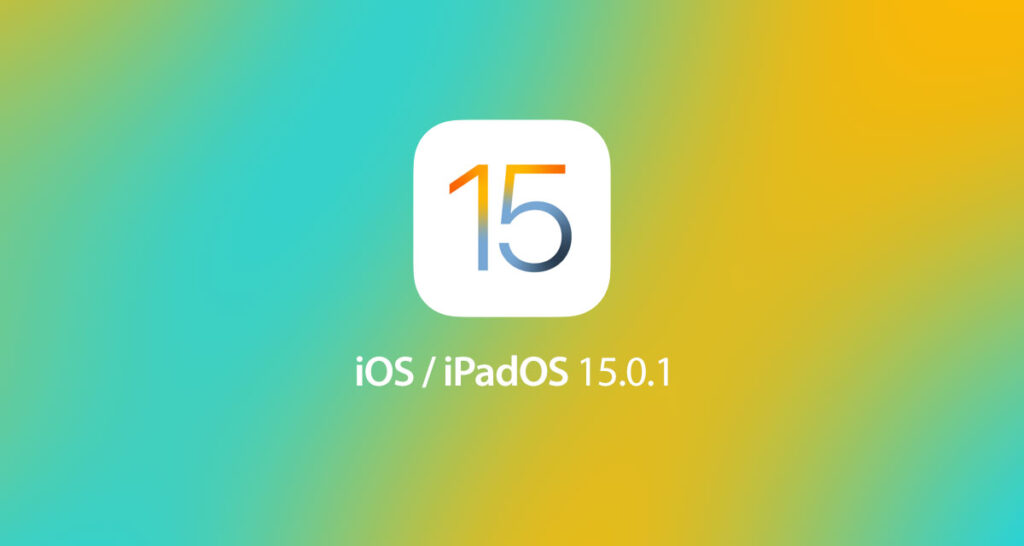 Apple release iOS 15.0.1 version